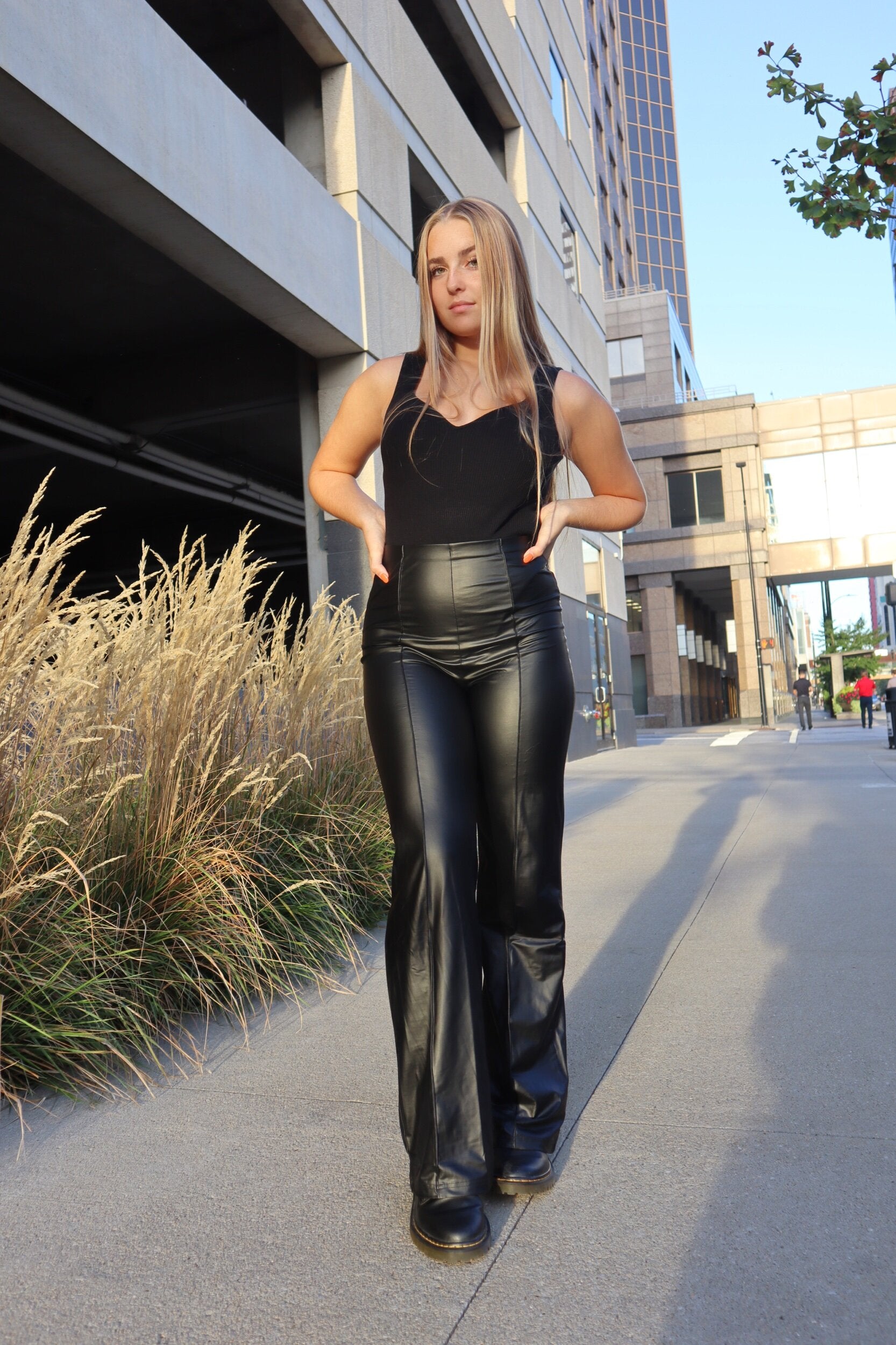 City Slicker Leather Pants – Always Sunny Boutique
