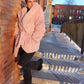 Calling All Angels Coat - Blush