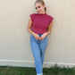 On Cloud Wine Sweater