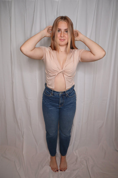 Tongue Twisted Crop Top