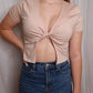 Tongue Twisted Crop Top