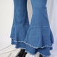 Many Layers Ruffle Jeans