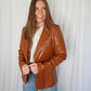 Lennon Leather Blazer