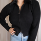 Belle Fur Trim Sweater