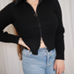Belle Fur Trim Sweater