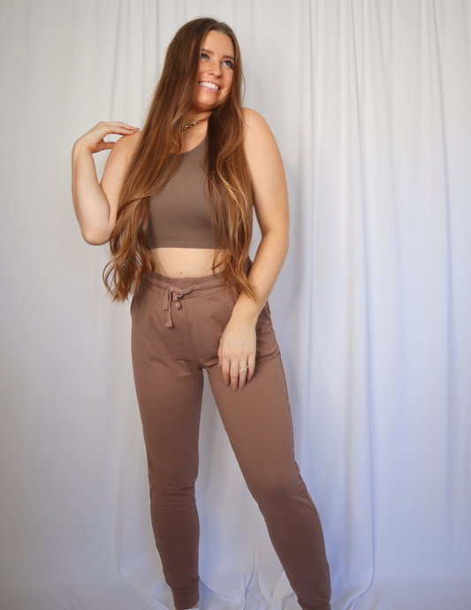 Mocha Love Joggers